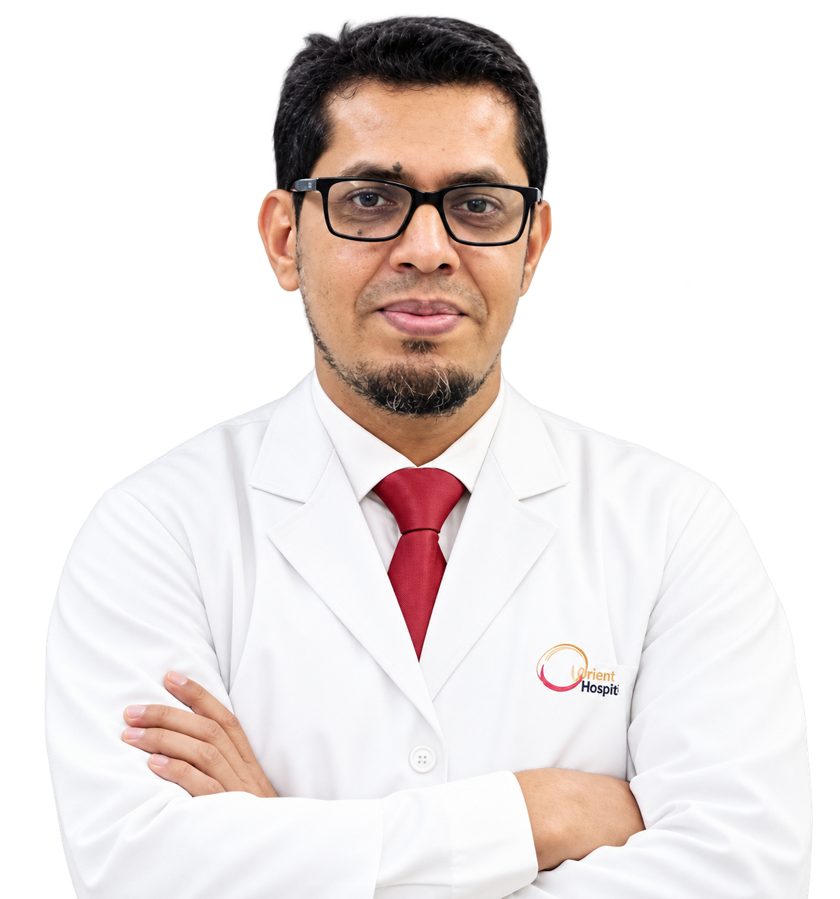 Dr. Md. Isma Azam (Zico), neurosurgeon in Dhaka, in a white coat